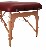 Massageliegen sonnengelb 80cm x190cm &quot;Luxury three&quot; ohne Nasenloch